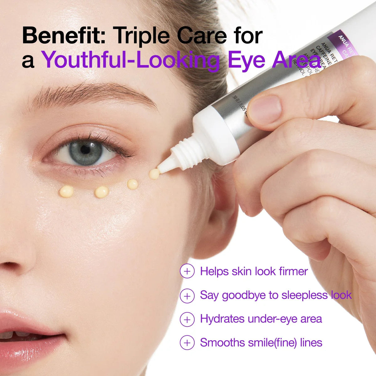 Anua Retinol %0.1 + Kafein Canlandırıcı Göz Kremi 30 g